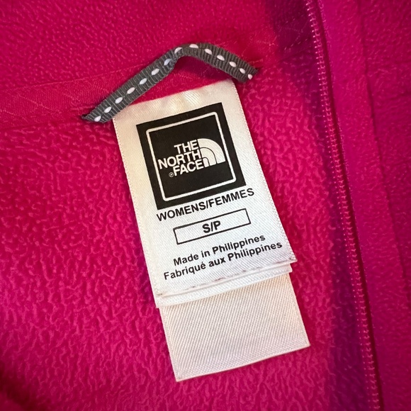 The North Face Pink Half Zip Fleece Size S - Picture 3 of 3